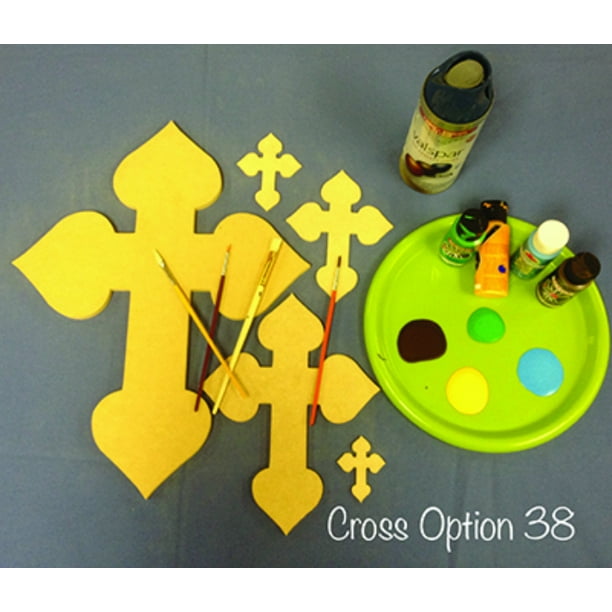 UNFINISHED DIAMOND INSIDE WOOD CROSS CROSSES 8" x 11" Quantity 10 UNFINISHED DIAMOND INSIDE WOOD CROSS CROSSES 8" x 11" Quantity 10